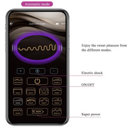 Pretty Love - Plug Anal Contrôlé Par Application Jefferson Violet